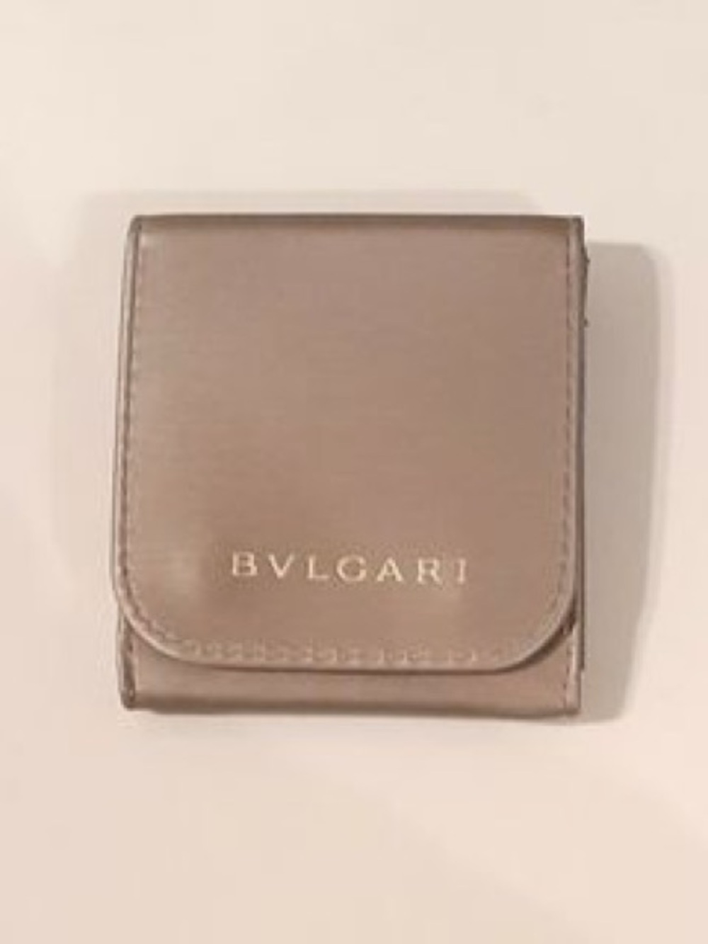BVLGARI Taupe Jewelry Travel Pouch New bag for rings/necklace/bracelet GWP